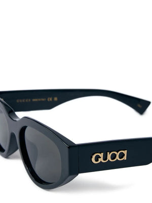 logo-hardware rectangle-frame sunglasses