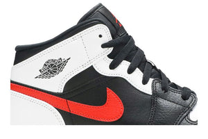 Jordan 1 Mid Black Chile Red GS