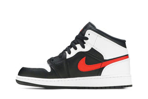 Jordan 1 Mid Black Chile Red GS