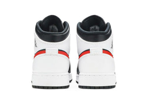 Jordan 1 Mid Black Chile Red GS