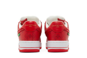 Louis Vuitton x Nike Air Force 1 By Virgil Abloh Red