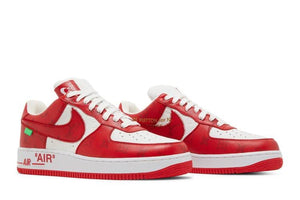Louis Vuitton x Nike Air Force 1 By Virgil Abloh Red