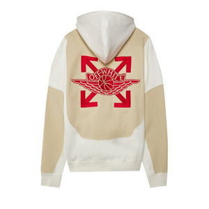 Air Jordan x Off-White Hoodie Sail White/University Red