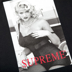 Supreme Anna Nicole Smith T-Shirt Black