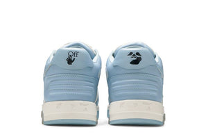 OFF-WHITE OOO Low Out Of Office Suede White Blue