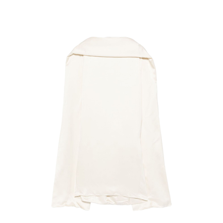 Cocoon Scarf Dress Light Beige