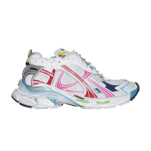 Balenciaga Runner Sneaker Worn-Out - White Multi-Color