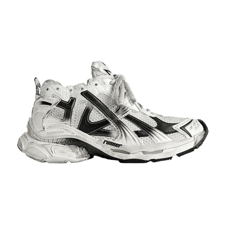 Balenciaga Runner Sneaker Gradient - White Black