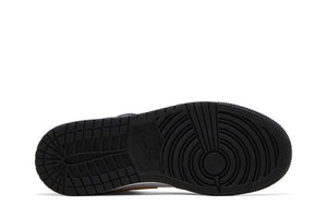Air Jordan 1 Mid GS Black University Gold