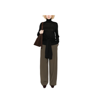 Wool and Silk Turtleneck