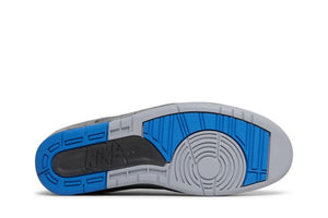 Off White x Air Jordan 2 Retro Low SP Black Varsity Royal