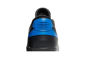 Off White x Air Jordan 2 Retro Low SP Black Varsity Royal