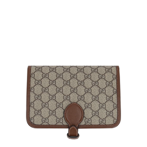 Horsebit 1955 Leather Card Case Wallet - Brown