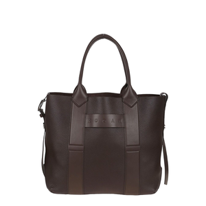 Script Shopping Bag Medium Brown
