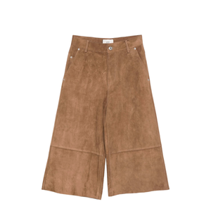 Trousers in Brown Suede