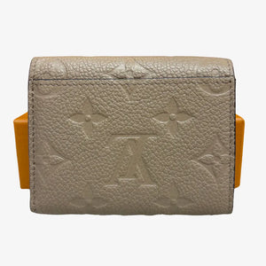 C613 - LOUIS VUITTON Gray Monogram Empreinte Zoé Wallet