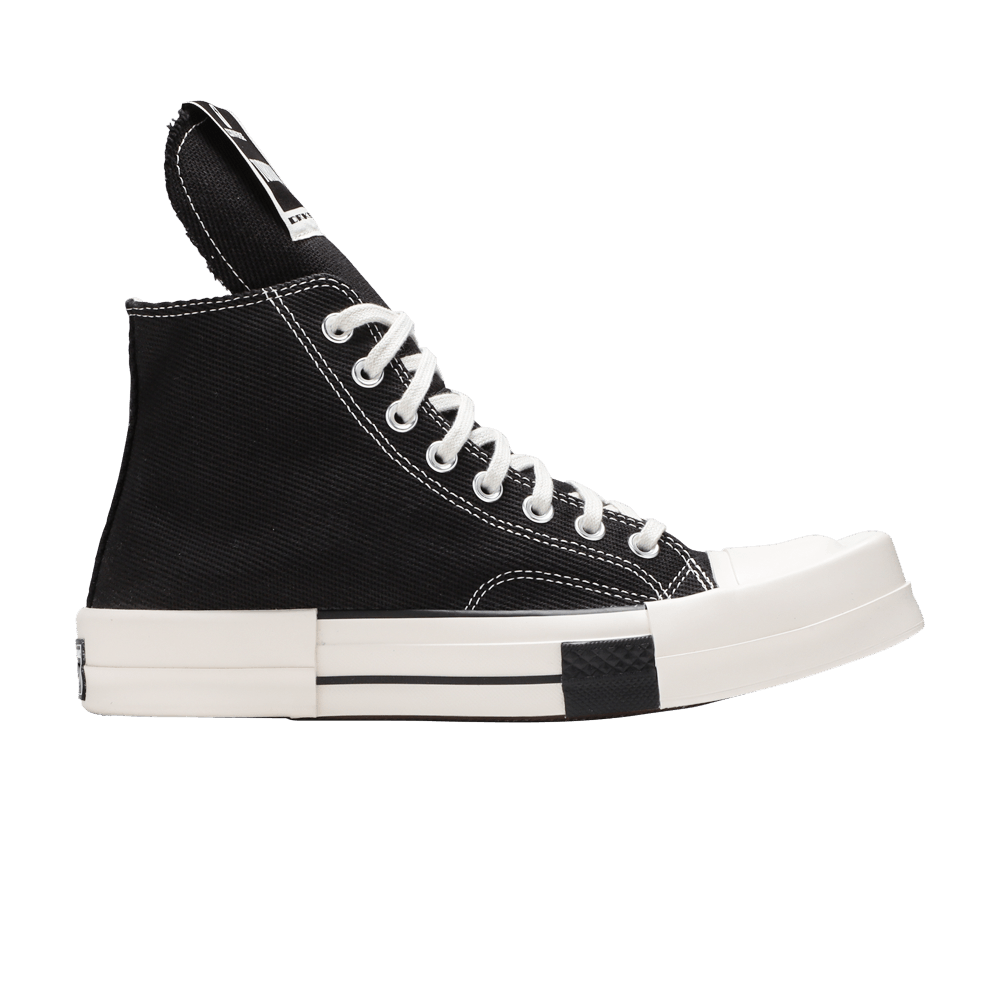 Rick Owens x Converse TURBODRK Chuck 70 High Black