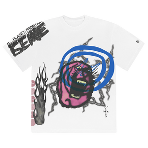 Cactus Jack by Travis Scott For Fragment Sunrise T-Shirt White