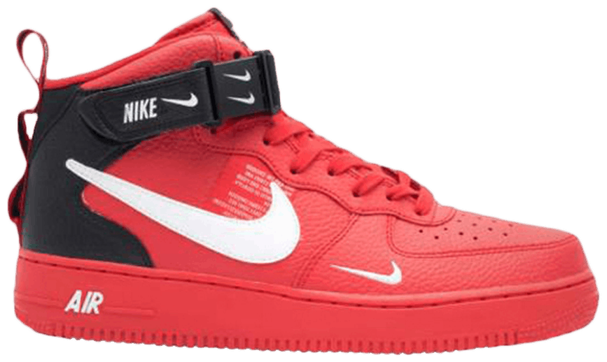 Air Force 1 Mid '07 LV8 Overbranding