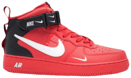 Air Force 1 Mid '07 LV8 Overbranding