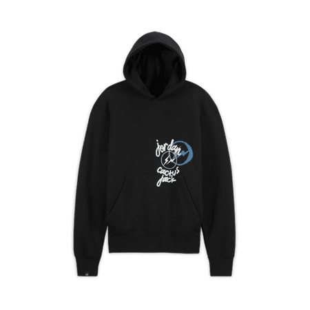 Air Jordan x Travis Scott x Fragment Hoodie Black