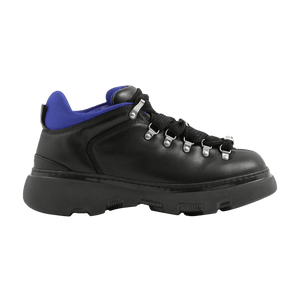 Burberry Leather Trek Boot Black