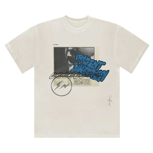 Cactus Jack by Travis Scott For Fragment Manifest T-Shirt White