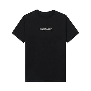 Anti Social Social Club Undefeated Paranoid Logo T-Shirt Black