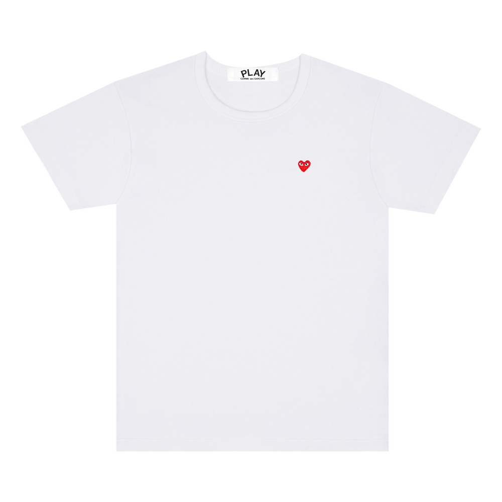 Comme des Garçons PLAY Small Heart T-Shirt White