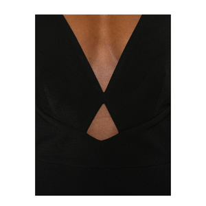 Cross-Back Straps Maxi Dress