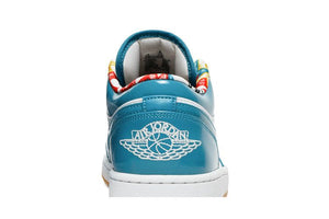 Air Jordan 1 Low Barcelona Cyber Teal