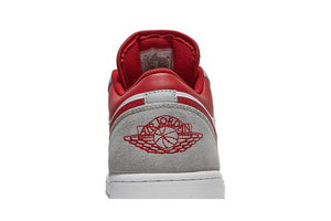 Air Jordan 1 Low SE Light Grey Gym Red