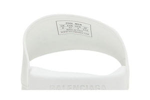 Balenciaga Pool Slides White Black