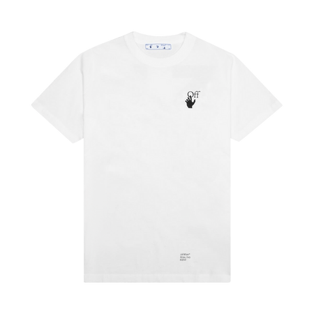 Off-White Caravaggio Arrow Slim T-Shirt White/Black