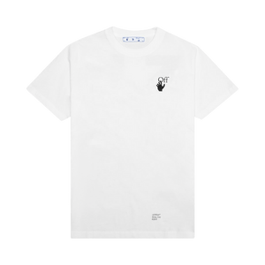 Off-White Caravaggio Arrow Slim T-Shirt White/Black