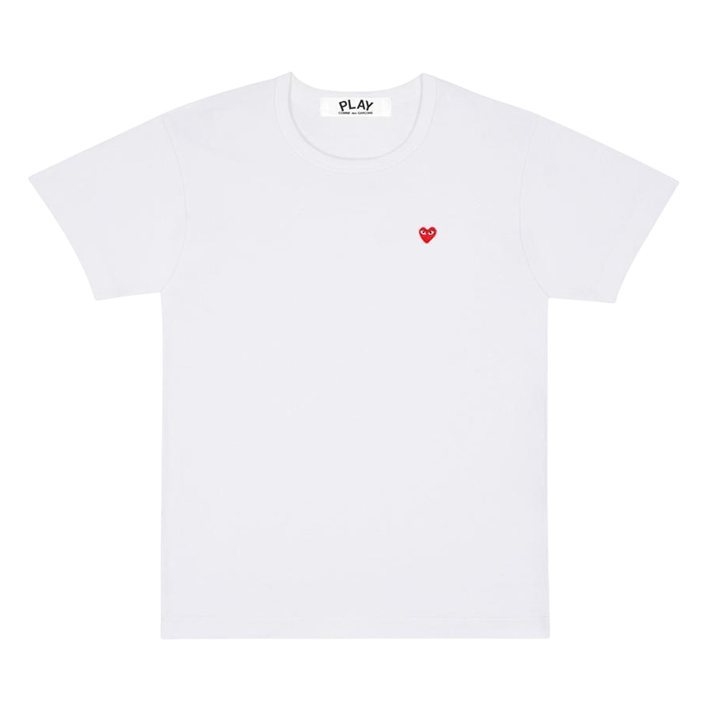 Comme des Garçons PLAY Mini Heart T-Shirt White