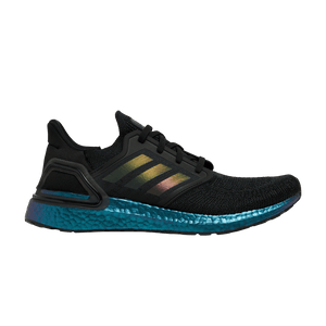Adidas UltraBoost 20 Black Signal Cyan