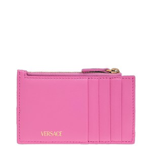 Medusa '95 Quilted Nappa Card Holder - Pink
