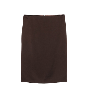 Satin Midi Skirt