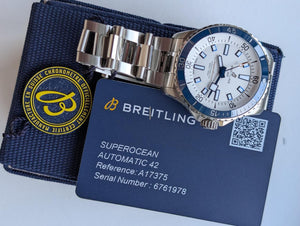 Breitling Superocean 42 Automatic 42 Brand New Full Set Warranty to November 2027