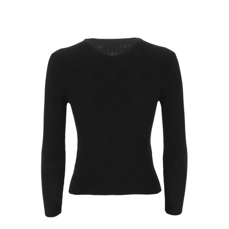 Open-Knit Wool Top