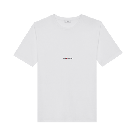Saint Laurent Archive Logo T-Shirt White