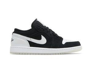 Air Jordan 1 Low SE Black And White Diamond
