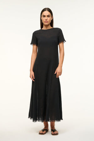 LE HAVRE COVERUP DRESS BLACK