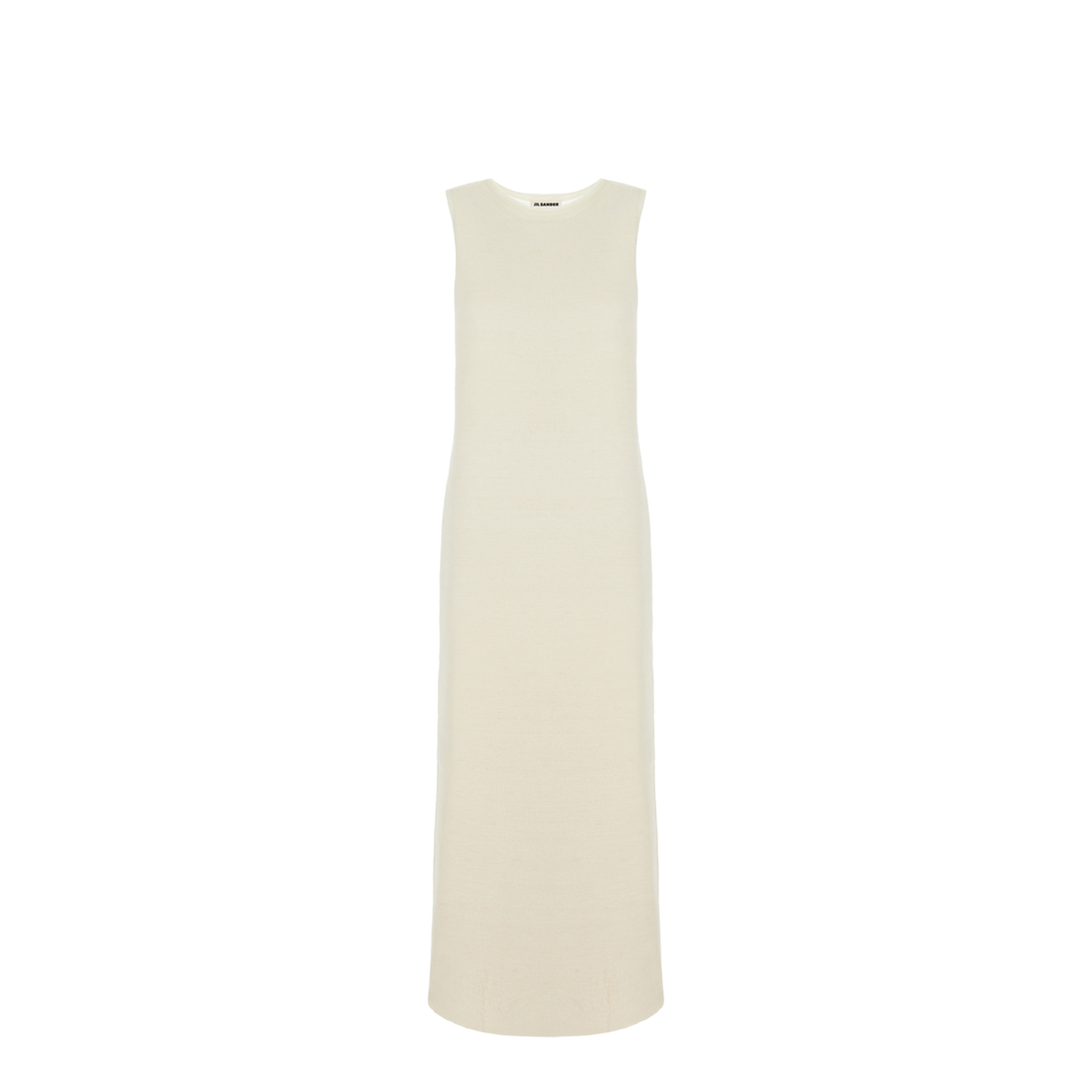 Ivory Wool Blend Dress