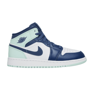 Air Jordan 1 Mid GS Blue Mint