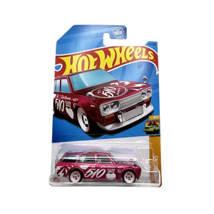 Hot Wheels Super Treasure Hunt 2023 Datsun Bluebird Wagon 510 Pink