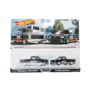 Hot Wheels Premium Car Culture 83 Chevy Silverado & 91 GMC Syclone 2-Pack