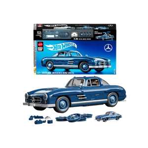 Mattel Brick Shop Hot Wheels Mercedes-Benz 300 SL Building Set