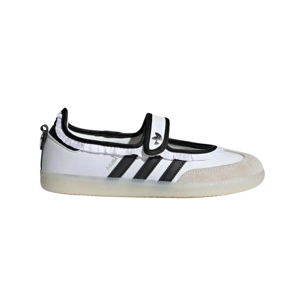 Adidas Samba Jane White and Black